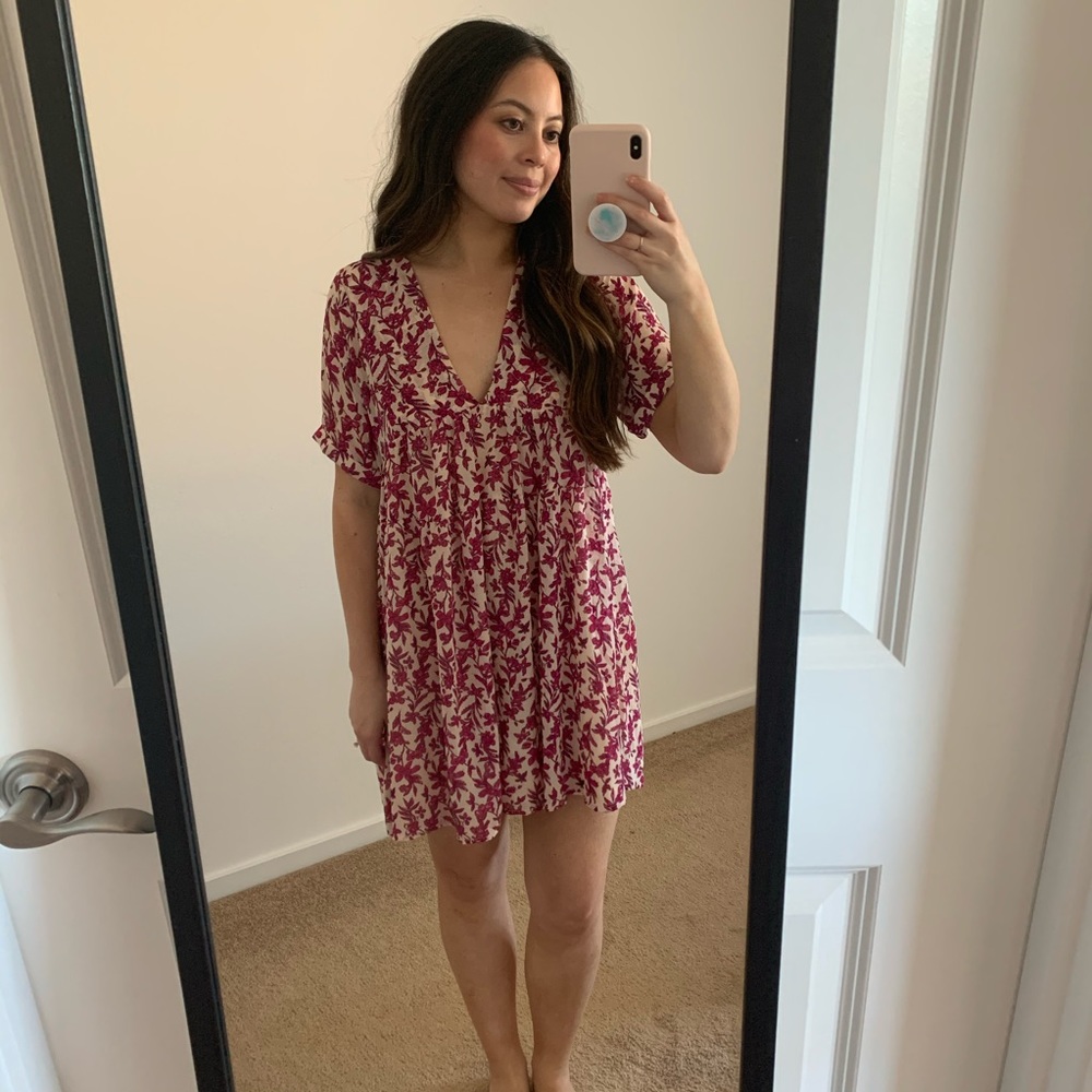 Free People Sun Up Mini Dress